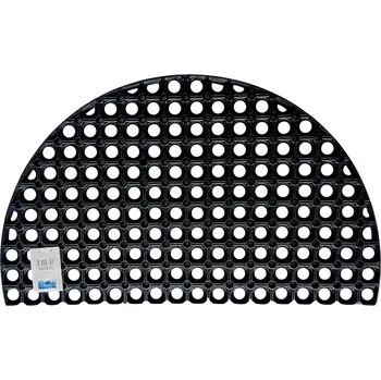 Rohožka rohož 45x75 guma HONEY PŮLKRUH s otvory