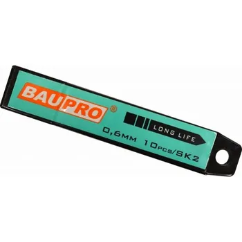 Pracovní nůž Čepel Black SK2 18 x 0,6mm, 7 segmentů, SK2 - box BAUPRO