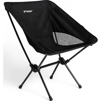 Zahradní nábytek Trizand Kempingové skládací křeslo, černá 25074