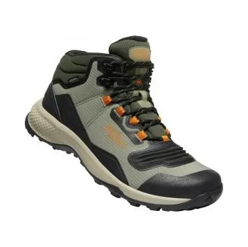 Pánská treková obuv KEEN TEMPO FLEX MID WP M vetiver/desert sun US 8,5 / EU 41,0 / UK 7,5 / 26,5 cm; Šedá boty + DÁREK DLE VÝBĚRU!
