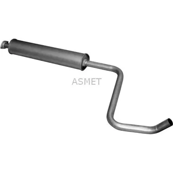 Výfukový systém Predni tlumic vyfuku ASMET 05.247