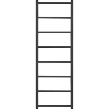 Radiátor Admiral Koupelnový radiátor DEMRE, 450 × 1320 mm, plochý, teplovodní, černý 32/20 450/1320 ČENÁ