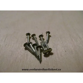 Hřebík Hřebíčky malé 1,6 x 12 mm zinkované 45g (Hřebíčky na uchycení včelařského drátku, čalounický hřebíček)