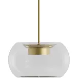 Lucis Nupar Glass LED závěsné svítidlo Bronzová / 3000K