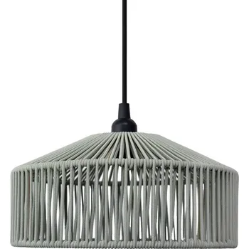 Venkovní osvětlení Newgarden závěsné světlo Calabardina, zelené, lano, Ø30cm, IP44 zelený 1 x 15 W - Doprava zdarma