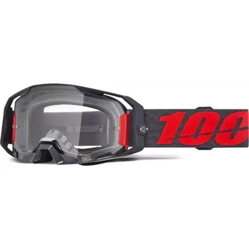 Motocyklové brýle Motokrosové / enduro brýle 100% ARMATIC TURO čirý objektiv , 50059-00014 (motokrosové brýle, které nově definují pohodlí a vizuální čistotu)