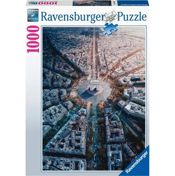Puzzle Ravensburger Puzzle Paříž 1000 dílků 50x70cm skládačka