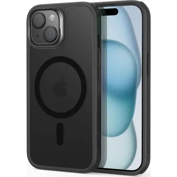 Pouzdro na mobilní telefon ESR CH HALOLOCK MAGSAFE IPHONE 15 FROSTED BLACK