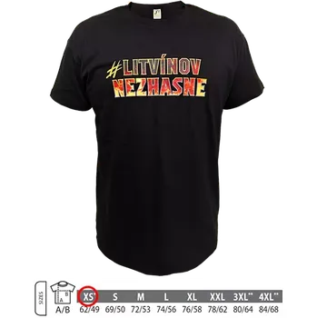 Triko #LITVINOVNEZHASNE - vel. XS