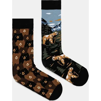 Bavlněné ponožky Medicine 2-pack RW25-LGM706 vícebarevná MLA, vel. 39/42