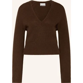 Dámský svetr Ganni Dámský Svetr, hnědá, 42