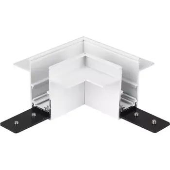 Bodové svítidlo Alfa Track Magnetic 52 Corner90 A Gips2 White