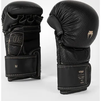 Boxerské rukavice MMA Sparring rukavice VENUM Impact Evo Scales - černé - VENUM-05803-001 Velikosti: M