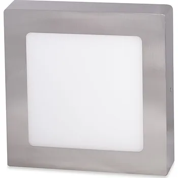 LED panel Stříbrný přisazený LED panel hranatý 300 x 300mm 25W - Denní bílá - Ecolite - LED-CSQ-25W/41/CHR - LED-CSQ-25W/41/CHR