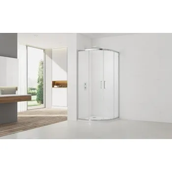 Sprchový kout čtvrtkruh 90x90 cm SAT TEX SATBKTEXS90