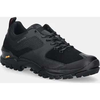 Pánská obuv Tenisky Tommy Hilfiger VIBRAM LOW RUNNER TECH FM0FM05657 černá 99X, EUR 42