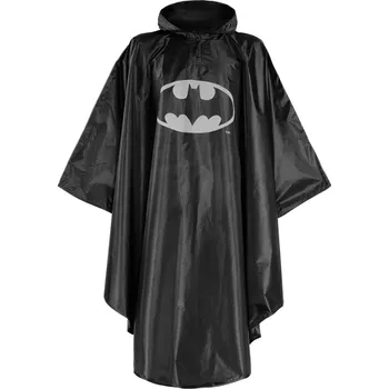 Školní batoh Outdoor pláštěnka Baagl, pončo Batman, Logo vel. L (150 -170 cm)