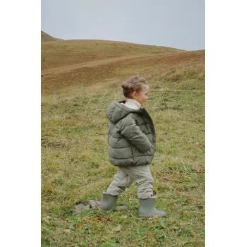 Chlapecké oblečení Dětská bunda Konges Sløjd ALPI JACKET GRS KS103439.9BYA zelená 78X, vel. 110-116