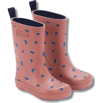 Chlapecké holínky BUNDGAARD dětské Barefoot holínky, Charly Blush Berry Velikost: 25