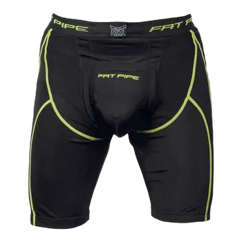 Florbalový chránič FATPIPE Goalie Shorts with jockstrap M/L - M/L
