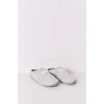 Dámské pantofle Pantofle women'secret EVERYDAY ESSENTIALS šedá barva, 4992552 09X, EUR 35/36