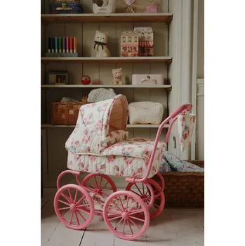 Kočárek pro panenku Kočárek pro panenky Konges Sløjd MINNIE TWINKLE DOLL PRAM KS103923 KS103923.9BYA béžová 01X, vel. ONE SIZE