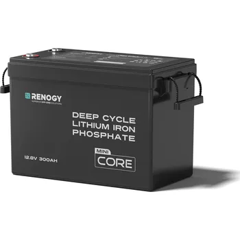 Trakční baterie Renogy CORE Mini 300Ah 12V LiFePO4 baterie Deep Cycle | IP 65 | Záruka 5 let