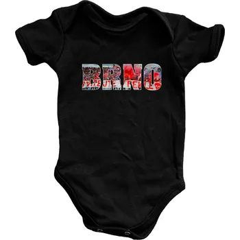 Kojenecké oblečení Kojenecké body - Brno Vítejte v pekle Černá 68