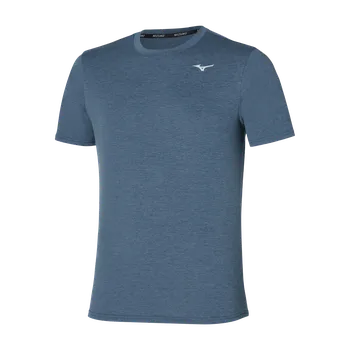 Běžecké oblečení MIZUNO Impulse Core Tee Men / Vintage Indigo / S - S