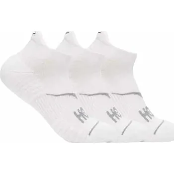 Pánské ponožky Kotníkové funkční ponožky Hoka NO-SHOW RUN SOCKS (3 PAIRS) bílé 1122930-WHTWH - S | UK 12,5 | US 13