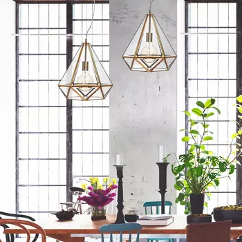 Kovový lustr Flavio 40 Mosaz