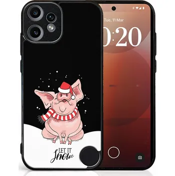 Vánoční dekorace VSECHNONAMOBIL 122384 MY ART Kryt s vánočním designem CMF Phone 2 Pro LET IT SNOW (075)