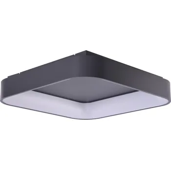 Moderní LED stropní svítidlo Solvent S 110 šedé s dálkovým ovladačem