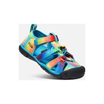 Chlapecká obuv KEEN Seacamp II CNX Jr vivid blue/original tie dye US 3 / EU 35,0 / UK 2 / 22 cm; Modrá sandály + DÁREK DLE VÝBĚRU!