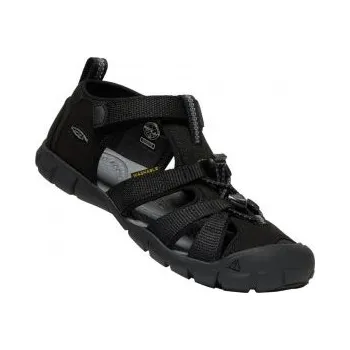 Dětská treková obuv KEEN Seacamp II CNX Jr black/grey US 4 / EU 36,0 / UK 3 / 22,5 cm; Černá sandály + DÁREK DLE VÝBĚRU!