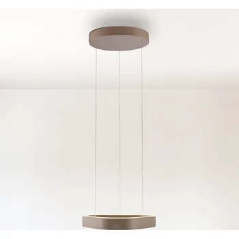 Paul Neuhaus LED závěsné světlo Q-Stretto, bronzové, 40,8 cm bronzová, bílá LED 31,5 W celkem - Doprava zdarma