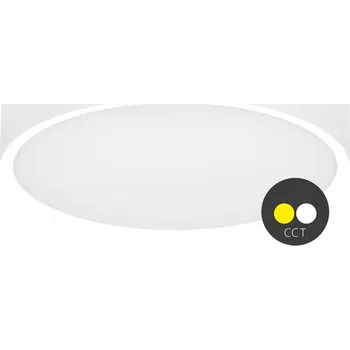 CCT Bílé LED stropní svítidlo kulaté 25W - Ecolite - WMAT350-25W/BI - WMAT350-25W/BI