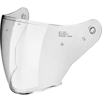 Příslušenství k helmě na motorku Plexi pro přilby n129 s přípravou pro pinlock, nox (čiré)
