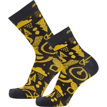 Dámské ponožky APASOX set TY NAŠE Žluté Velikost: 35-38