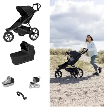 Kočárek THULE Urban Glide 3 Kočárek od narození Set B - Black