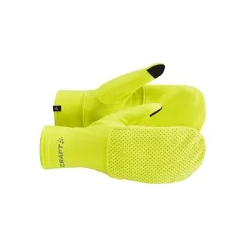 Rukavice CRAFT Lumen Fleece Hybrid 2 žlutá M