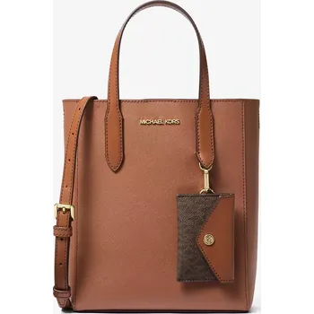 Kabelka MICHAEL KORS dámská kožená kabelka Vincent hnědá