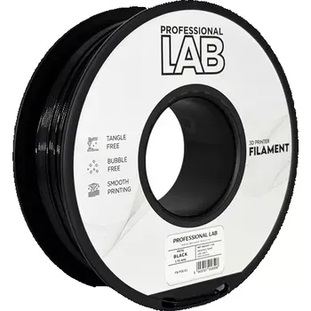 3D tisk PETG filament Professional Lab 1 kg černá