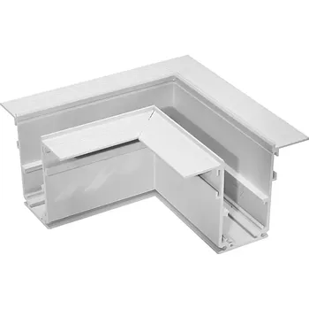 Bodové svítidlo Alfa Track Magnetic 52 Corner90 A Gips White