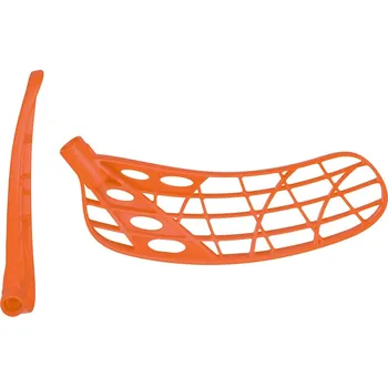 Florbalová čepel FATPIPE Ctrl PPB medium PP Chic Orange R - Pravá ruka dole/Oranžová/středně tvrdá - PP Boost (PP)