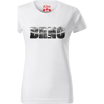 Dámské tričko Dámské tričko - Brno Lužánky Bílá XL