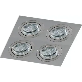 Bodové svítidlo Podhledové svítidlo Caro 4 bílé hliníkové