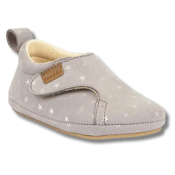 Dívčí polobotky Froddo Prewalkers barefoot botičky pro první krůčky, Silver Velikost: 23