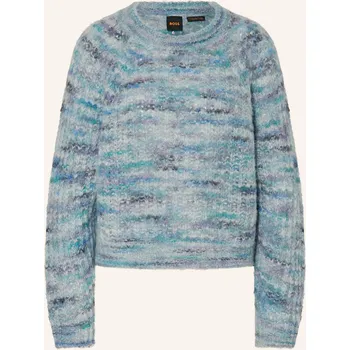 Dámský svetr Boss Dámský Svetr Z Alpaky Fiambella, tmavě modrá / šedá /...