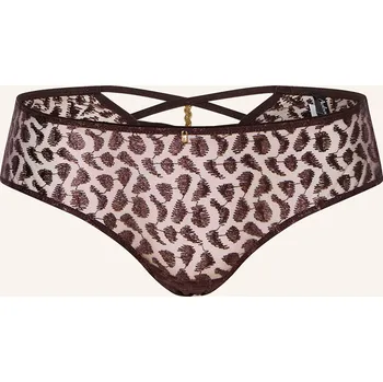 Kalhotky Aubade Dámské Kalhotky Panty Crazy In Love, tmavě hnědá, 40